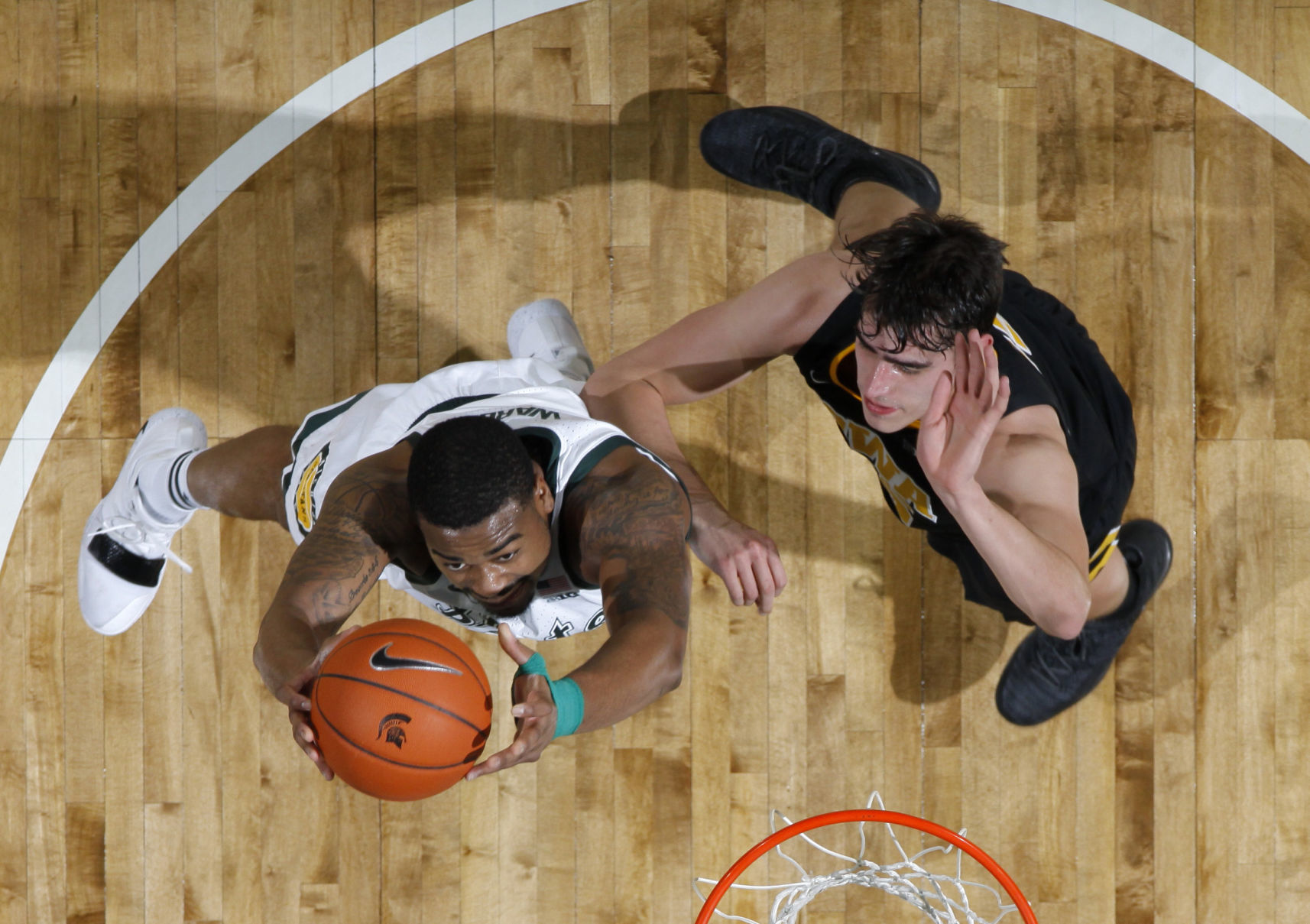 Iowa Michigan St Basketball